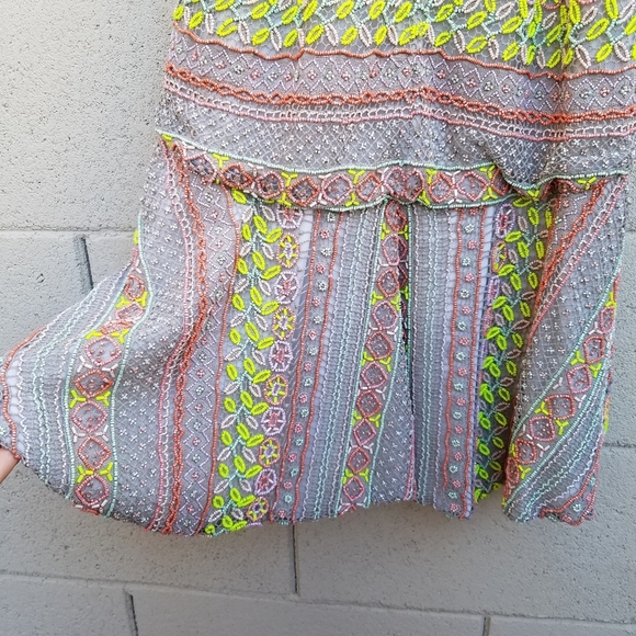 Alice + Olivia | Amina Beaded Dress Size 2 - Picture 13 of 17